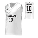 Basketball Jersey Gradient - White